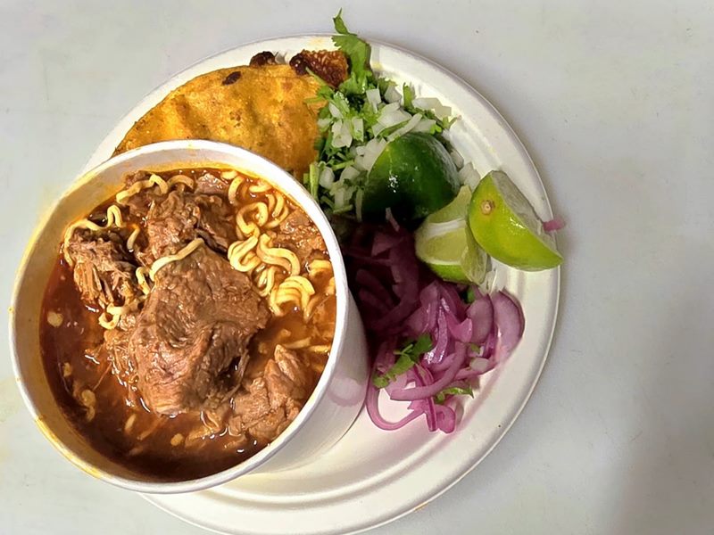 Niko's Red Tacos food